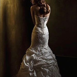 Wedding Gown Bridal Mermaid NWT Off White